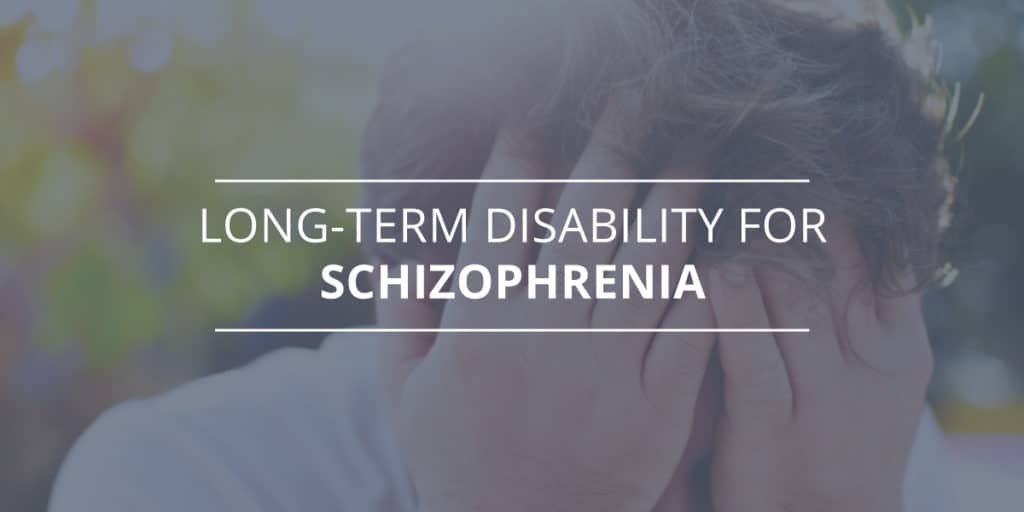 long-term disability schizophrenia