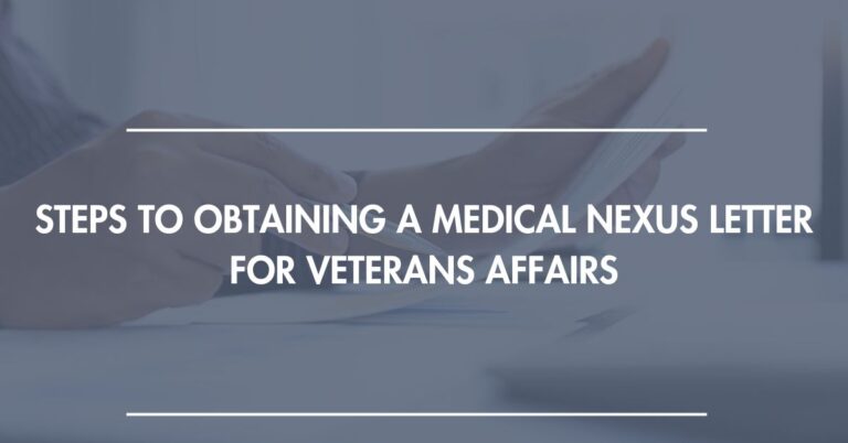 Getting a Medical Nexus Letter for the VA | Bross & Frankel