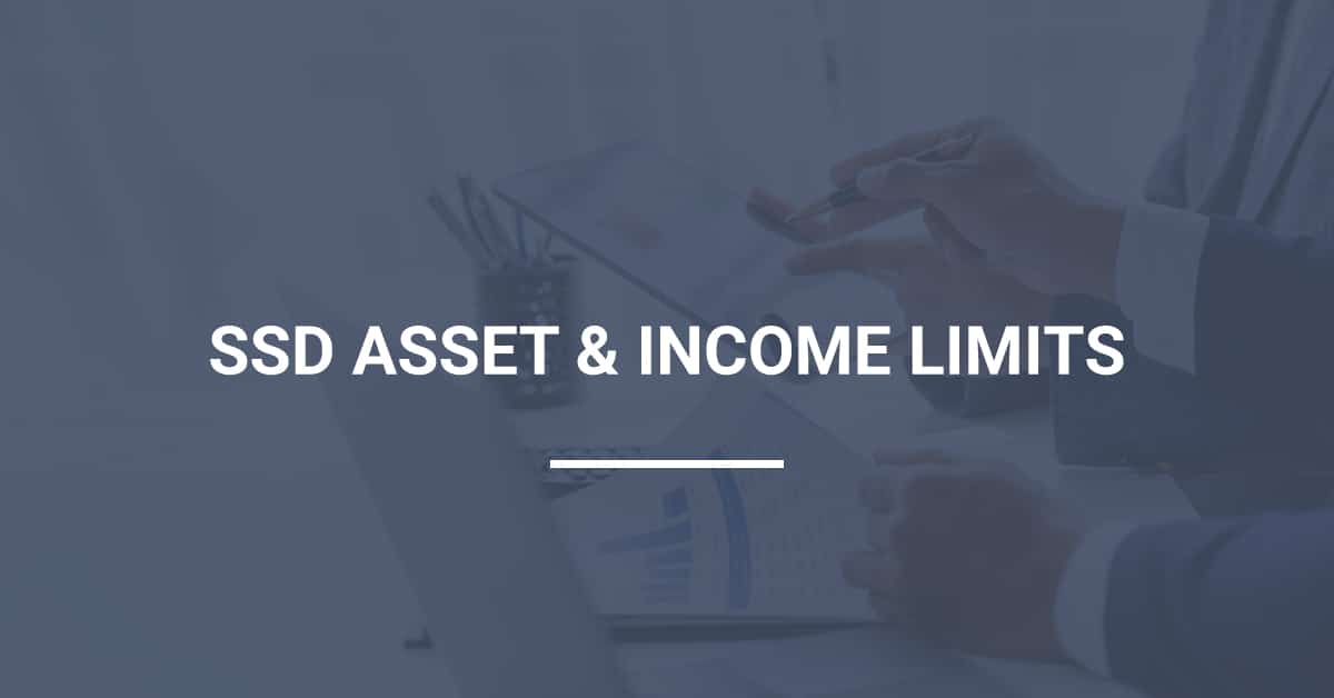 SSD and SSDI Asset & Limits in 2023